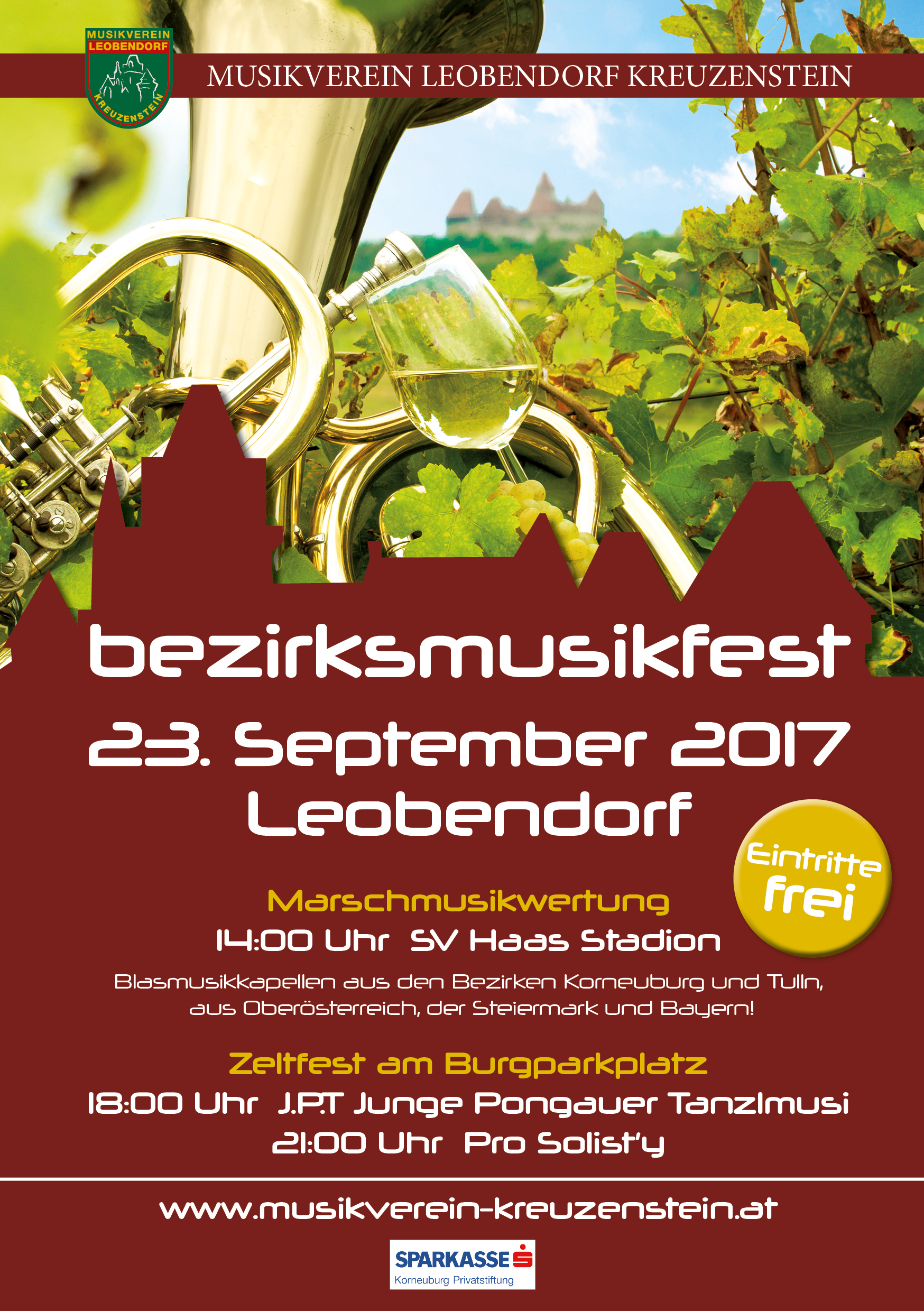 Bezirksmusikfest Leobendorf